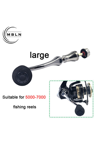 Choice مقبض بكرة صيد بمقاس 5000-7000، مقبض معدني، مقبض بكرة صيد بمقبض من مادة...