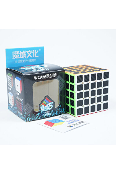 Choice4 ملصق ألياف الكربون مويو 5x5 مكعب سحري 2x2 3x3 4x4 5x5 مكعب سحري هرمي ...