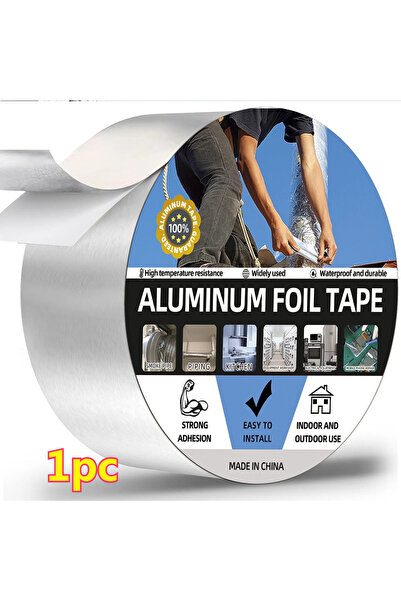 Choice 10M-1roll High Temperature Resistance Aluminum Foil Tape Adhesive Seal...