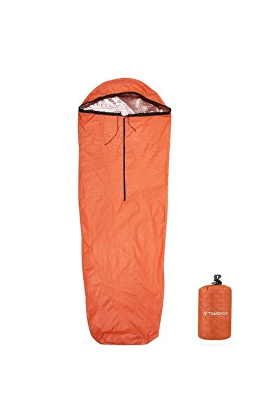 Choice كيس نوم طوارئ خفيف الوزن ومقاوم للماء وعاكس للحرارة من نوع "مومياء" بر...