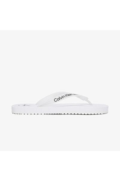 Calvin Klein Kadın Beyaz Terlik