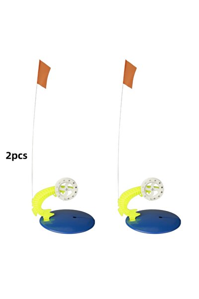 Choice طقم من قطعتين FTK، صنارة صيد شتوية، صنارة صيد على الجليد، علم، لوازم، ...