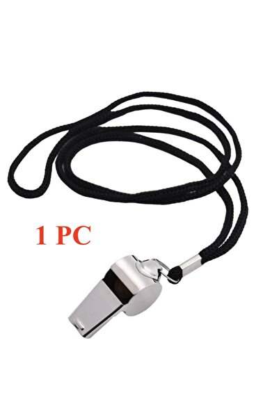 Choice 1PCS 2 Pack Stainless Steel Sports Whistles with Lanyard, Loud Crisp S...