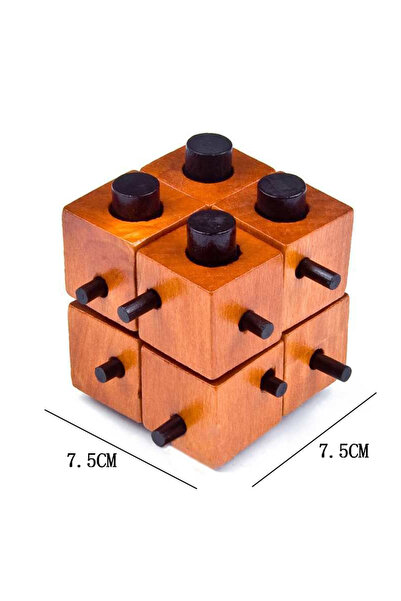 Choice لعبة ألغاز خشبية من دا شي با كواي لتنمية الذكاء، لعبة فتح التشابك، اخت...