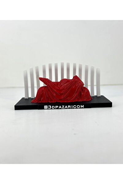 Butik 1/64 Ölçekli Motor Diorama Tasarımlı Sergileme Garajı 3D Baskı