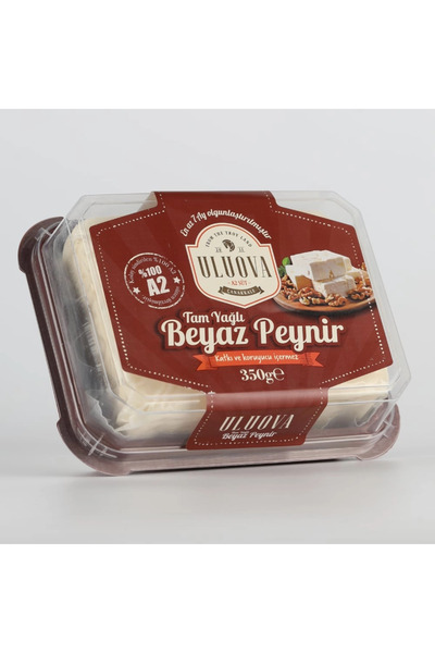 ULUOVA Tam Yağlı Beyaz Peynir 350 g - Çiftlik Tazeliği ve Doğal Lezzet