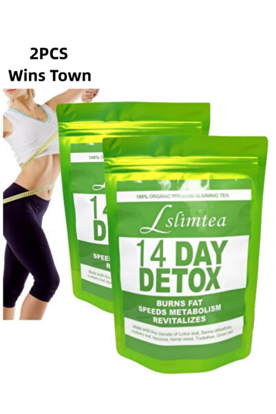 Slimming Detoxifying and tea bags (2 packs), promotes digestion and metabolis...