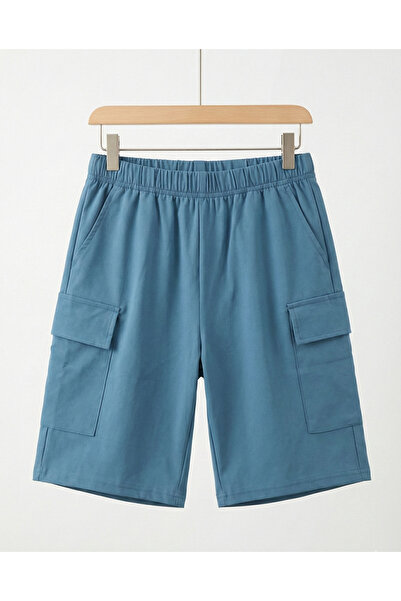 Bonbelle Boys' Cargo Pocket Bermuda Shorts