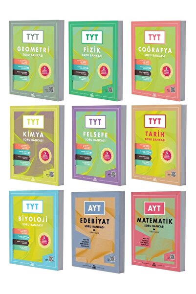 Marsis Yayınları TYT-AYT Sınav Kazandıran Set (9 kitap)