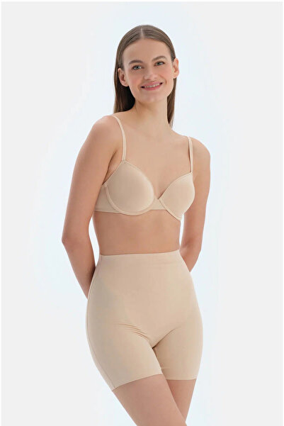 Dagi Corset pentru femei, culoarea pielii, cu talie înaltă, modelator, push-up