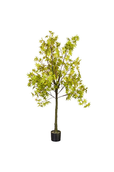 sharpdo Realistic Artificial Maple Tree 160cm, Lifelike Faux Plant, Potted Fa...