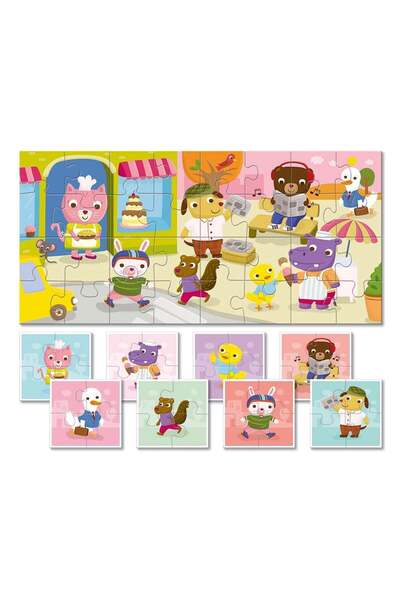 ludattica Cuccioli - Puppies - Baby Puzzle Collection