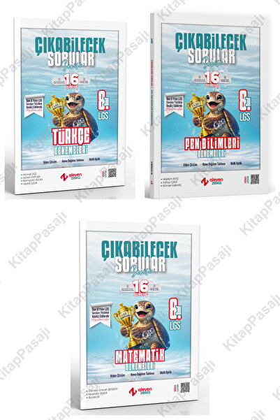 İşleyen Zeka Yayınları 8. Sınıf LGS Türkçe Matematik Fen Çıkabilecek Sorular ...