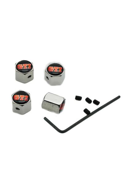Volkswagen Set de 4 capace de supapă, GTI pentru Volkswagen, cu sistem antifurt