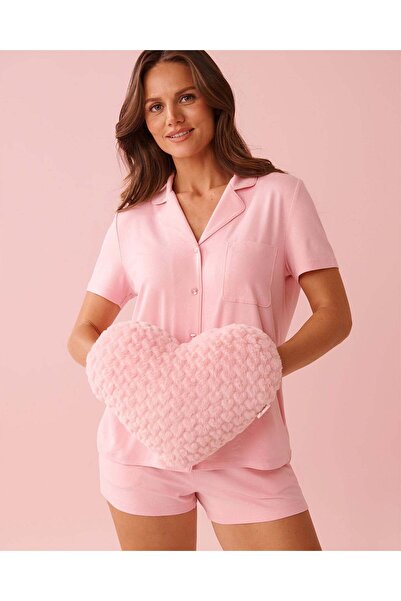 La Vie en Rose وسادة تدفئة اليدين على شكل قلب