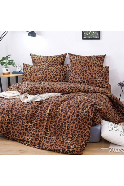 Talis Double Bed Linen with Elastic 180x200 Gail, Satin Cotton