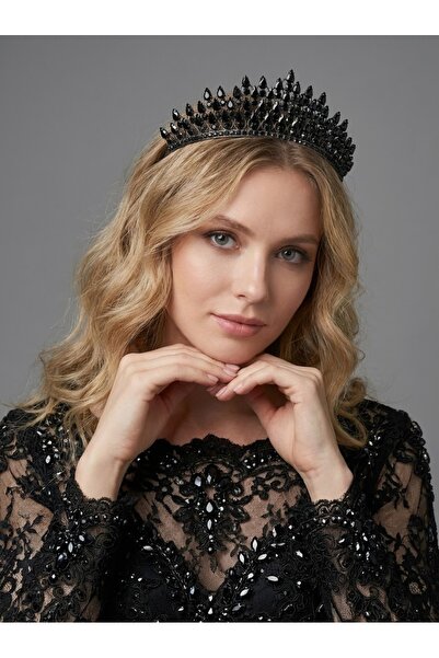Magic Tiara Işıltılı Kristal Taşlı Prenses Tacı – Özel Günler İçin Göz Alıcı ...