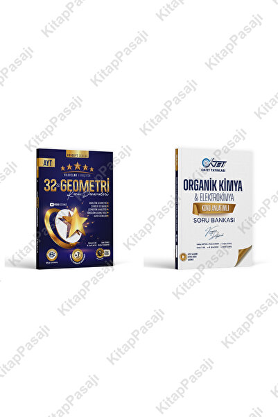 Bilgi Sarmal Yayınları Oktet Yayınları AYT Organik Kimya Elektrokimya ve Yıld...