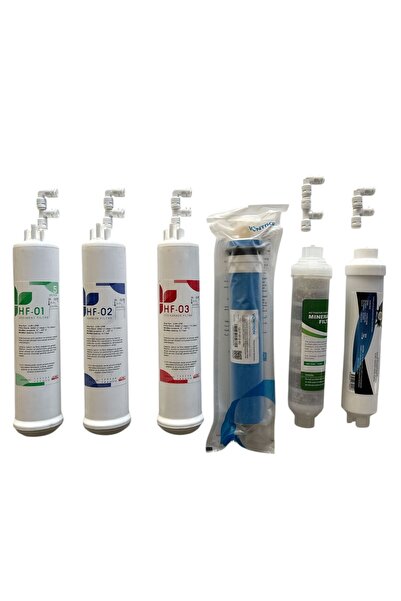 FİLTRE Sumosu Homen natural 13 aşamalı 6'lı seti 1 yıllık