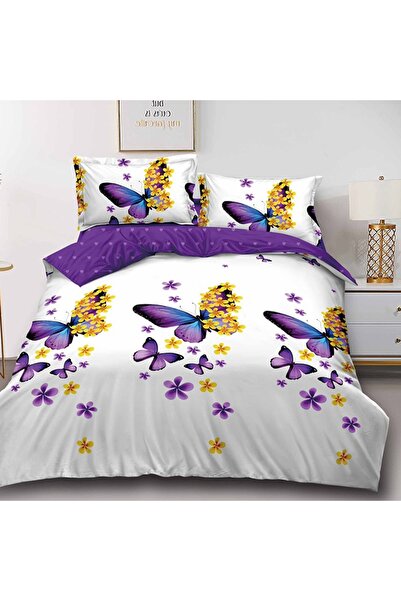 Talis Double Bed Linen with Elastic 180x200 Theo, Satin Cotton