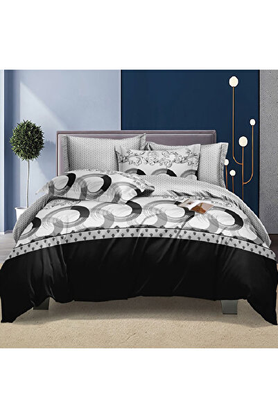 Talis Sanchez Double Bed Linen 4 Pieces, Satin Cotton