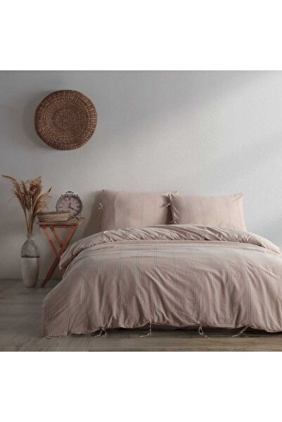 Talis Vetro Natur Double Bed Linen, 100% Cotton