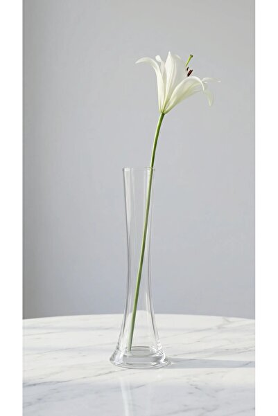 GLASSY Μοντέρνο Κρυστάλλινο Γυάλινο Βάζο Silhouette - Μοντέρνο Διακοσμητικό Γ...