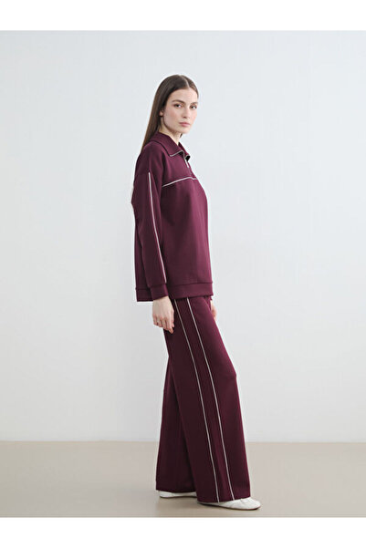 LC Waikiki Rmz Gi̇yi̇m Farkiyla Soft Touch Women's Sweatpants with Waist Cord