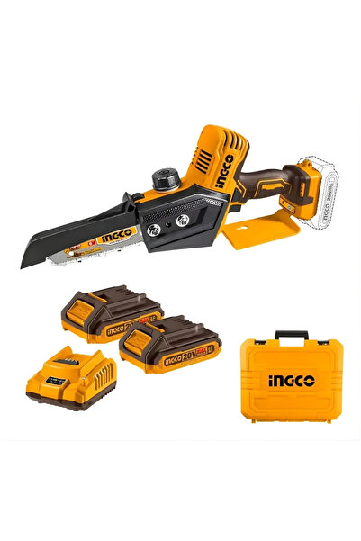 Ingco Akülü Dal Kesme Testeresi 20V 2Ah Çift Akülü 15 cm