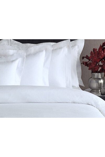 Talis Bolero King Size White Bed Linen, Egyptian Cotton