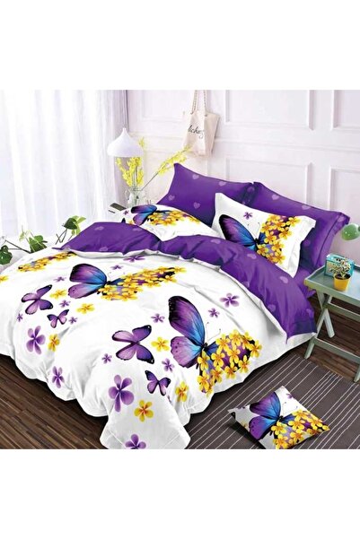 Talis Eldma Double Bed Linen 4 Pieces, Satin Cotton