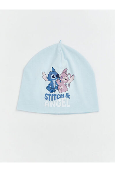 LC Waikiki Căciuliță pentru fetițe cu imprimeu Lilo și Stitch, colecția Shini...