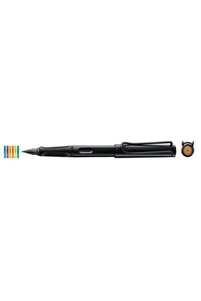 Lamy Safari Multicolor Dolma Kalem Seti All Black 0B2-MC-AB-M