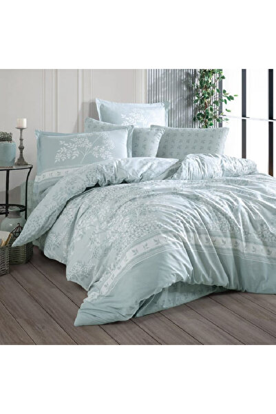 Talis Lenjerie de Pat Dublu Devlin Mint, Bumbac 100%