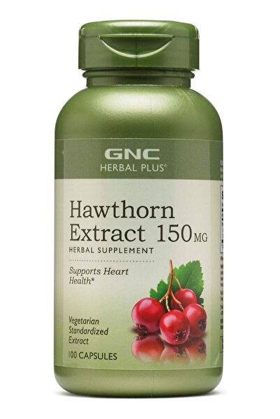 G.N.C Herbal Plusreg Hawthorn Extract 150Mg 100 Capsules