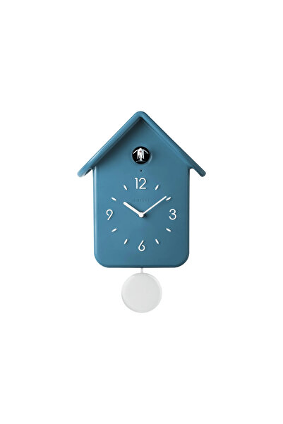 GUZZİNİ Home Sarkaçlı Guguklu Saat Mavi