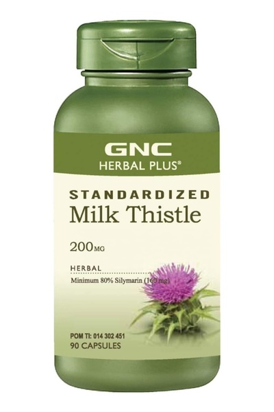 G.N.C Herbal Plus Milk Thistle 200Mg