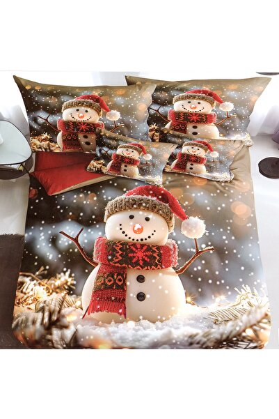 Talis Double Christmas Bed Linen Noel V116 6 Pieces, Finet