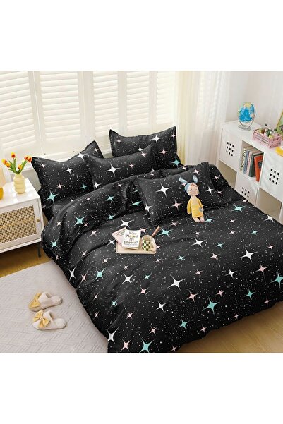 Talis Double Bed Linen, Satin Cotton