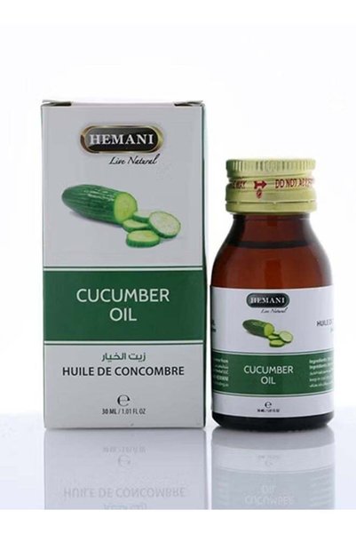 HEMANI Cucumber Oil 30ml | Pure Natural Oil for External Use, Skin Massage & ...