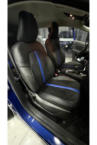 AKINCI غطاء مقعد السيارة الخلفي لرينو كابتور 2021-2025 - قطعتان - غطاء مقعد ا...