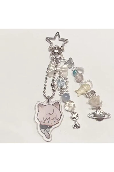 choice2 3 Game Love and Deepspace Chibi Cartoon keychain Coquettish Fairytale...