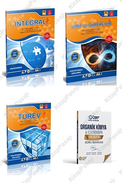 Apotemi Yayınları Oktet Yayınları AYT Organik Kimya Elektrokimya ve Apotemi L...