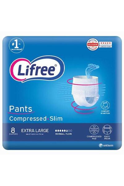 Lifree Adult Diapers - Cloth - For Regular Incontinence Size L