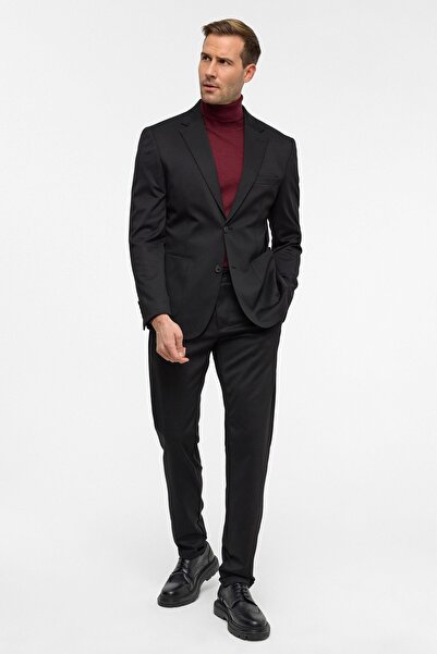 SÜVARİ Slim Jogger Erkek Takım Elbise Tk1006900391 Siyah