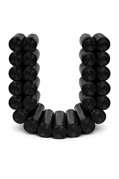 UMBEX PLUS Endüstriyel Orta Boy Çöp Poşeti Siyah 55*60 Cm 70 GR KOLI ICI ADET...