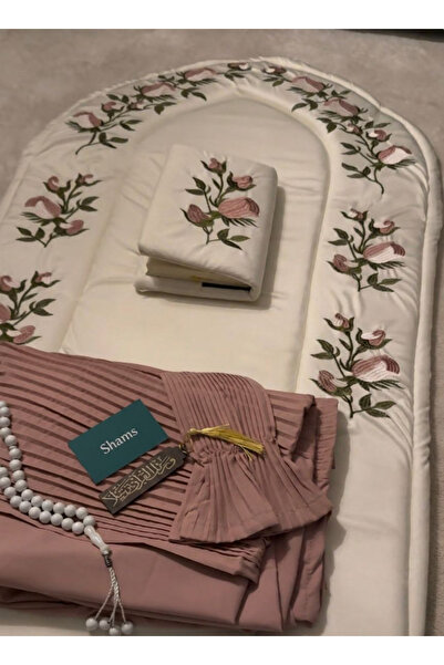 Generic Prayer Set with Floral Design