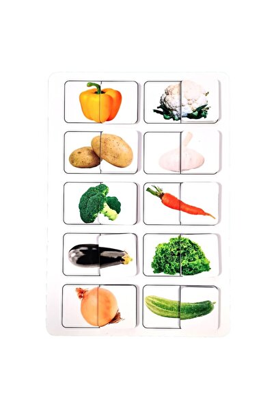 OEM Tablă educațională - Legume 20cmx30cm
