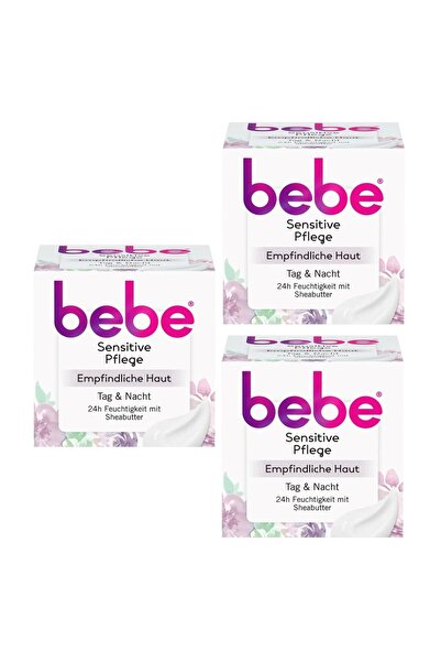 Bebe Zartpflege Sensitive, Day and Night Moisturizing Face Cream for Sensitiv...