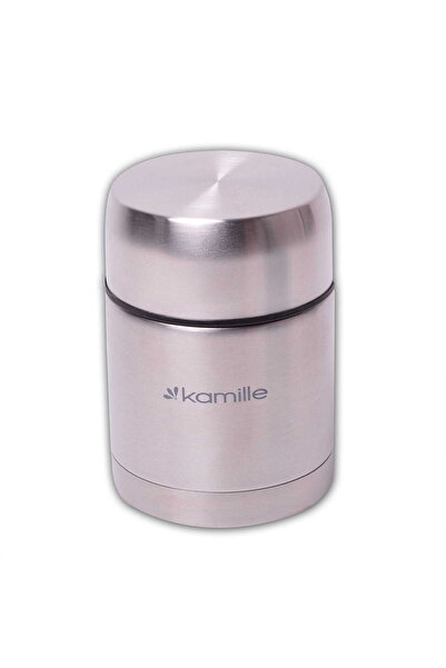 Kamille Termos pentru supă, Kamille, oțel inoxidabil, 500 ml, argintiu, 10,5x...